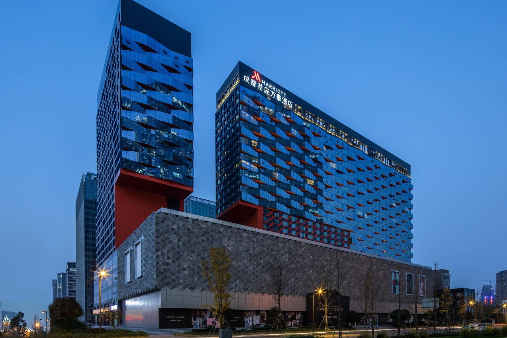 Chengdu Marriott Hotel Financial Centre Экстерьер фото
